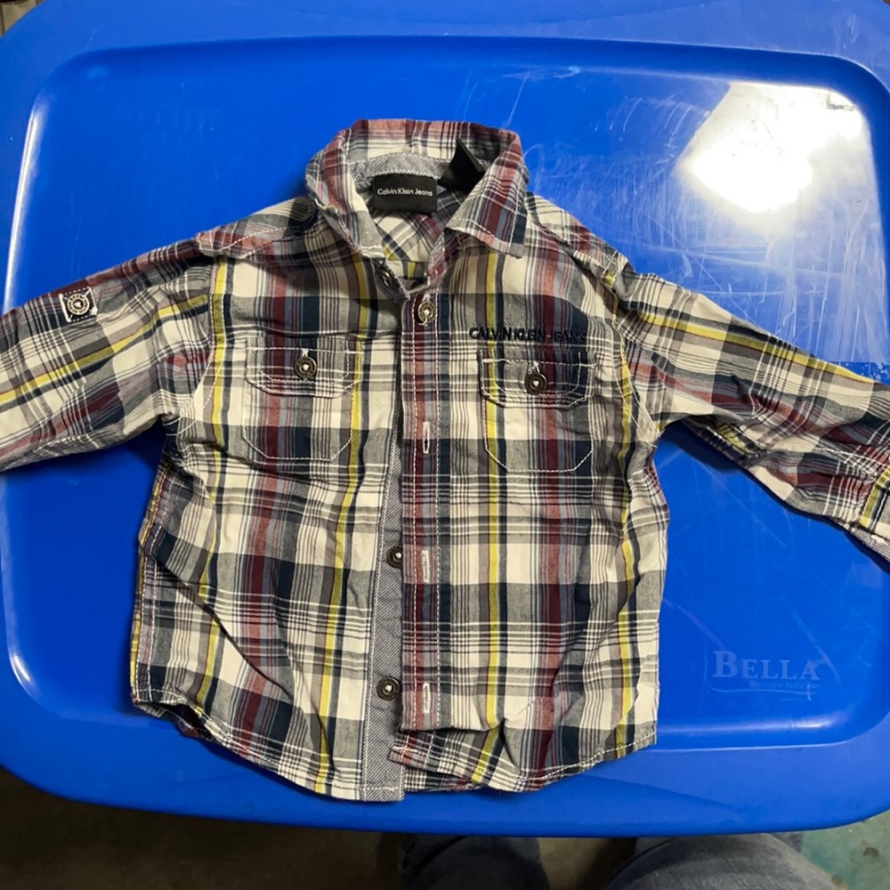 Calvin Klein flannel